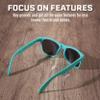 Kids Sunglasses with UV400 Protection - Lightweight Frames - Shatter-Resistant Lenses (Gloss Pink, Smoke) view 4
