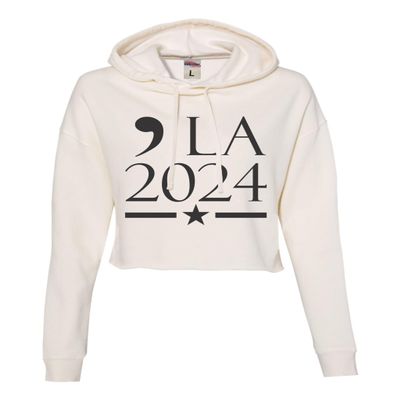 Go All Out Small Bone Women Comma La 2024 Cropped Hooded Sweatshirt