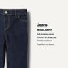 Amazon Essentials x Sofia Grainge Toddler Boys' Straight Fit Jeans, Dark Indigo Wash, 4T view 3