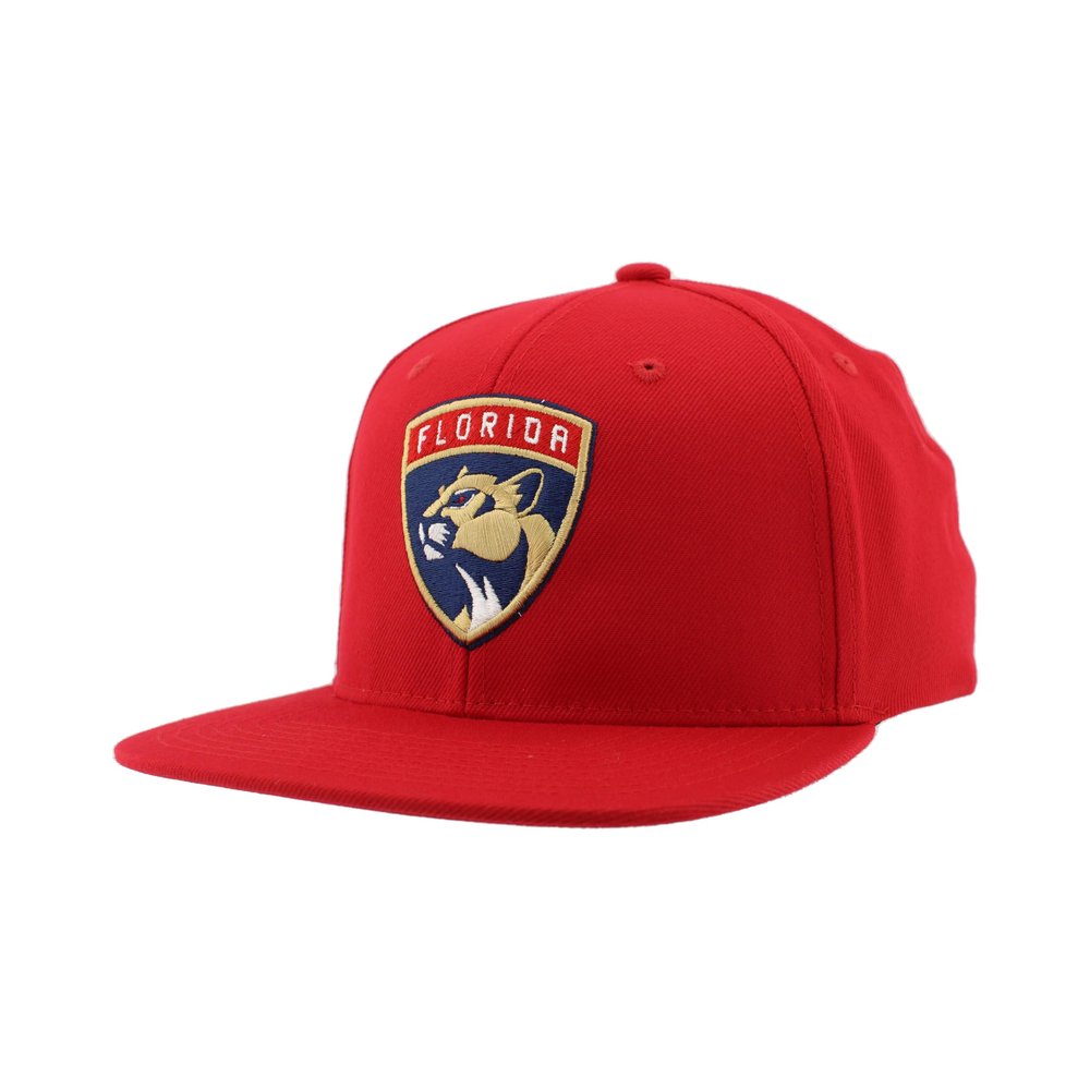 Florida Panthers NHL Officially Licensed Adjustable Snapback Hat Flat Bill Z11 Icon Team Color