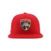 Florida Panthers NHL Officially Licensed Adjustable Snapback Hat Flat Bill Z11 Icon Team Color view 2