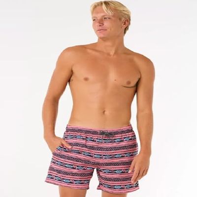 16" Fun Times Volley Boardshorts, Swim Trunk with Pockets