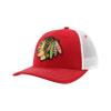 Chicago Blackhawks NHL Officially Licensed Adjustable Snapback Hat Dakota Icon Team Color view 1