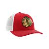 Chicago Blackhawks NHL Officially Licensed Adjustable Snapback Hat Dakota Icon Team Color view 4