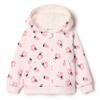 Amazon Essentials x Sofia Grainge Unisex Babies' Zip Hoodie Sweatshirt, Pale Pink Small Ladybugs, Newborn view 1