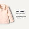 Amazon Essentials x Sofia Grainge Unisex Babies' Midweight Field Jacket with Hood, Pearl, 24 Months view 3
