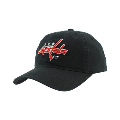 Washington Capitals NHL Officially Licensed Adjustable Hat Scholarship Icon Black