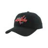 Washington Capitals NHL Officially Licensed Adjustable Hat Scholarship Icon Black view 1
