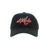 Washington Capitals NHL Officially Licensed Adjustable Hat Scholarship Icon Black view 2