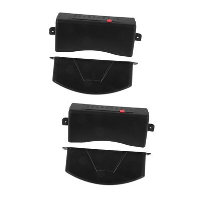 BESPORTBLE 4pcs Foosball Soccer Balls Box Replacement Parts Table Football Accessory Repairing Kit Easy to Install Portable High Capacity Protects Balls