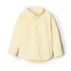 Amazon Essentials x Sofia Grainge Toddler Boys' Stretch Oxford Collar Shirt, Butter Yellow, 4T view 1
