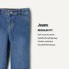 Amazon Essentials x Sofia Grainge Baby Boys' Straight Fit Jeans, Medium Indigo Wash, 18 Months view 3
