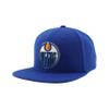 Edmonton Oilers NHL Officially Licensed Adjustable Snapback Hat Flat Bill Z11 Icon Team Color view 1