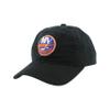 New York Islanders NHL Officially Licensed Adjustable Hat Scholarship Icon Black view 1