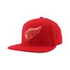 Detroit Red Wings NHL Officially Licensed Adjustable Snapback Hat Flat Bill Z11 Icon Team Color view 1