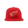 Detroit Red Wings NHL Officially Licensed Adjustable Snapback Hat Flat Bill Z11 Icon Team Color view 2