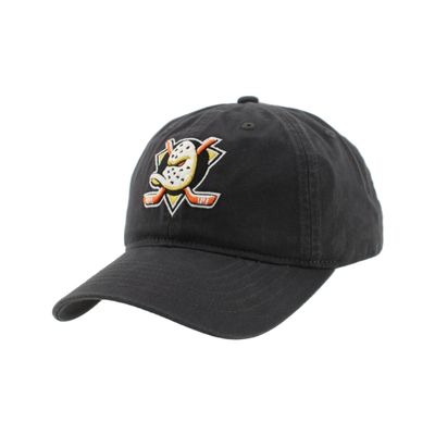 Anaheim Ducks NHL Officially Licensed Adjustable Hat Scholarship Icon Charcoal