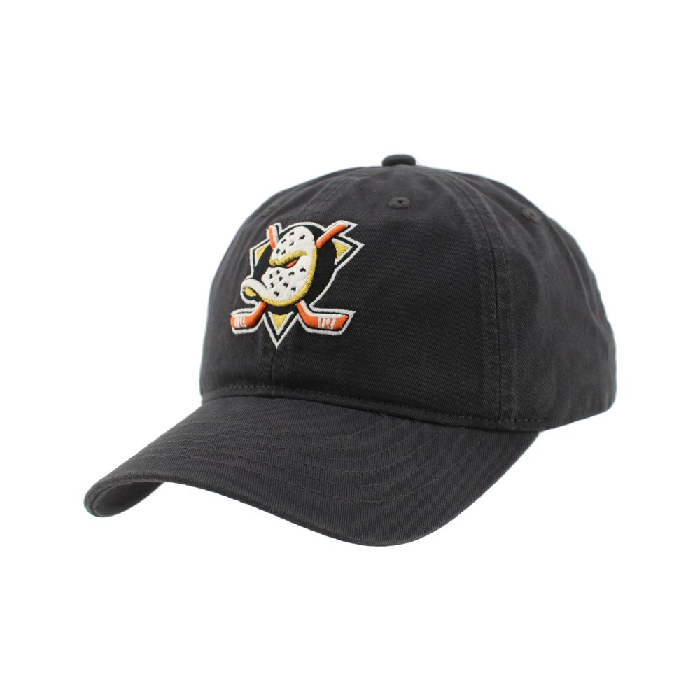 Anaheim Ducks NHL Officially Licensed Adjustable Hat Scholarship Icon Charcoal
