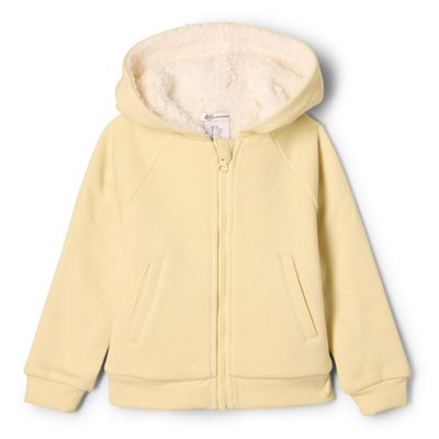 Amazon Essentials x Sofia Grainge Unisex Babies' Zip Hoodie Sweatshirt, Butter Yellow, 6-9 Months
