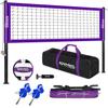 32FT Outdoor Portable Volleyball Net Set, Adjustable Height & Winch view 1