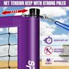 32FT Outdoor Portable Volleyball Net Set, Adjustable Height & Winch view 4