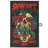 RokFit Gym & Golf Towel  Multi-Use, Quick-Dry, Durable Utility Towel with Bold Graphic and Carabiner Clip (Don't Look Back) view 2