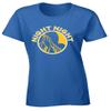 Blue Steph Curry Night Night Logo Womens T-Shirt Adult 2XL view 1