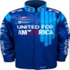 Checkered Flag Sports Dale Earnhardt Jr. #8 NASCAR United for America Uniform Racing Jacket (US, Alpha, 3X-Large, Regular, Regular, Navy) view 2