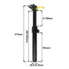 Bike Dropper Seatpost, 0-100mm Travel Manual Control Lever Height Adjustable Seatpost Cableless Hydraulic Dropper Seatpost For MTB/E-bike/Road Bike view 2