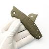 1 Pair Micarta Scales Fits for Zero Tolerance 0562CF, Custom Handle Patch DIY Replacement Accessory view 2