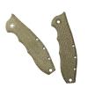 1 Pair Micarta Scales Fits for Zero Tolerance 0562CF, Custom Handle Patch DIY Replacement Accessory view 3
