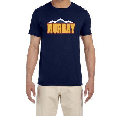Navy Jamal Murray Logo T-Shirt Adult Large
