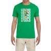 Black Larry Bird Larry Legend Text Pic T-Shirt Youth Large view 1