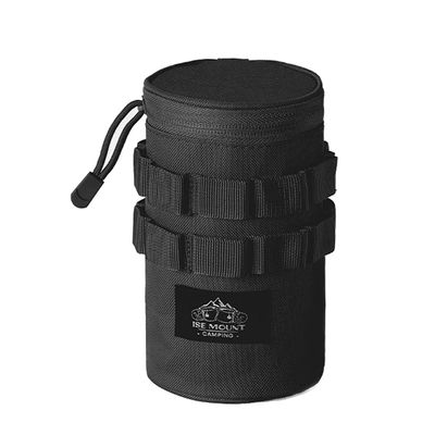 HXBER Outdoor BeerCup Storage Bag Multifunctional Storage Bag for Cups Portable Camping Picnic Cup Storage Bag, Large, Black
