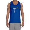 Blue Luka Doncic Celebration Pic Tank Top Adult XL view 1