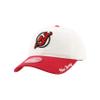 New Jersey Devils NHL Officially Licensed Women's Adjustable Hat Girlfriend Icon White view 1
