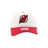 New Jersey Devils NHL Officially Licensed Women's Adjustable Hat Girlfriend Icon White view 2