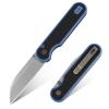 FINTISO Pocket Knife, 3" 14C28N Blade EDC Knife with G10 Handle, Folding Knife with Pocket Clip for Outdoor Camping, Hunting, Hiking, Survival, Parrot Series view 1