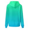 FOCLMP Women Gradient Color Oversized Hoodies Trendy 2024 Pullover Sweatshirts Comfort Sweatshirt Tops Fall Fashion Clothes Hoodie Women Green 3X-Large view 2