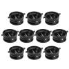 HXBER 10 PCS Surfboard Leash Plug Board Surfing Leash Plugs Surfing Board Cup with Stainless Pin, Black view 1