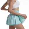 Women Flowy Athletic Shorts High Waisted Gym Yoga Workout Running Tennis Skort with Pockets Cute Summer Clothes M Light Green view 3