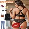 Avidlove Lingerie for Women Sexy Bra and Panty Sets Sexy Black Lingerie Set Lace Bralettes for Women view 4