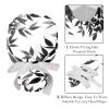 2 Pieces Scrub Caps Women Plants Leaves Scrub Caps Women Ponytail Surgical Caps for Beauty Salon Multi view 4