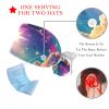 2 Pieces Scrub Caps Women Nebula Clouds Men's Scrub Cap Surgical Caps for Hospital Multi view 3