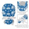 2 Pieces Scrub Caps Women Whale Scrub Caps Surgical Cap for Home Multi view 4