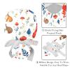 2 Pieces Scrub Caps Women Animals Bear Plant Chef Cap Surgical Bouffant Caps for Women for Beauty Salon Multi view 4