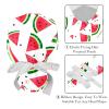 2 Pieces Scrub Caps Women Watermelons Fruits Scrub Caps Women Satin Lined Nursing Hats for Women for Hospital Multi view 4