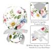 2 Pieces Scrub Caps Women Watercolor Flowers Chef Hat Surgical Bouffant Caps for Women for Home Multi view 4