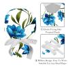 2 Pieces Scrub Caps Women Spring Tulips Flower Men's Scrub Cap Surgical Caps for Hospital Multi view 4