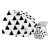2 Pieces Scrub Caps Women Triangle Tree Scrub Caps Women Ponytail Surgical Caps for Hospital Multi view 1